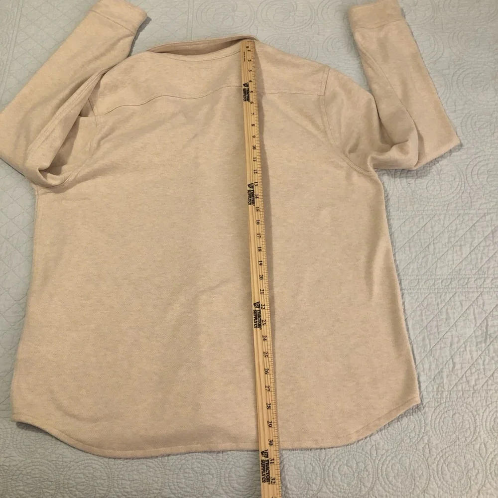 J Crew double knit work shirt. Size XL.